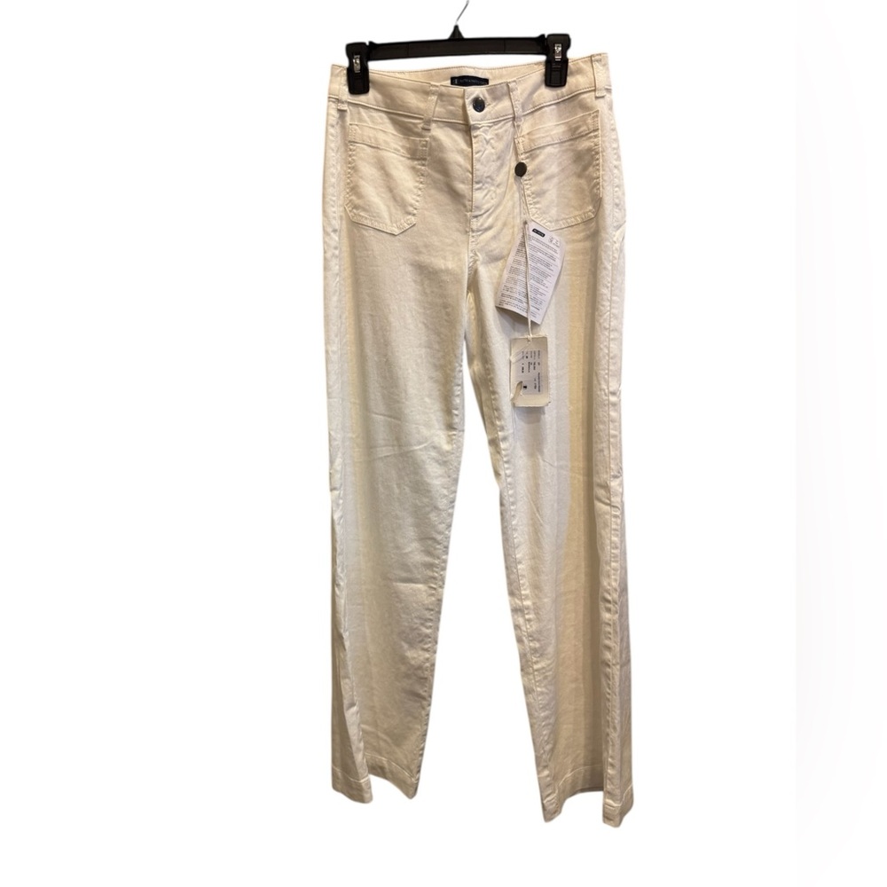 Cigale’s Italy Women’s Palace Four Pocket Cream Utility Jean sz 28